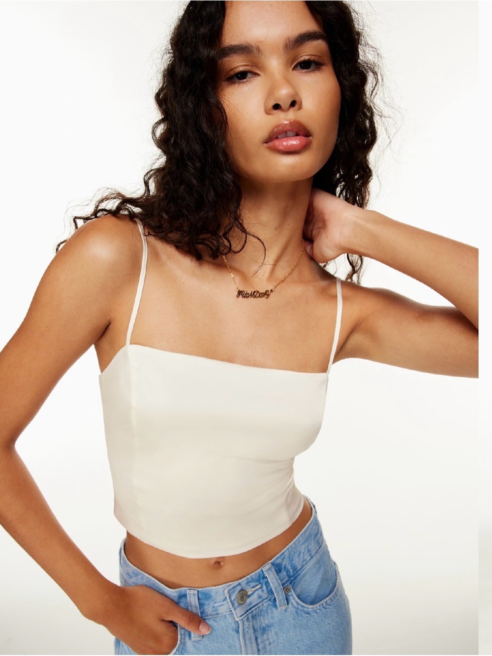 Sunday Best
Shimmer Satin Camisole NWOT